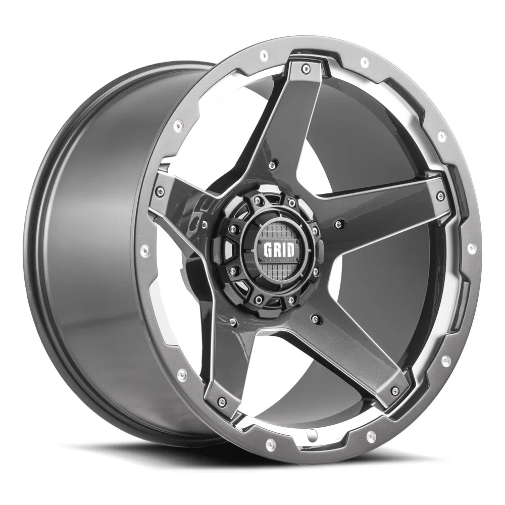 GD0420120237G408 – GRID WHEELS Wheel, 20 Inch Diameter x 12 Inch Width 6 x 135 Millimeter/ 6 x 5.31 Inch/ 6 x 139.7 M...